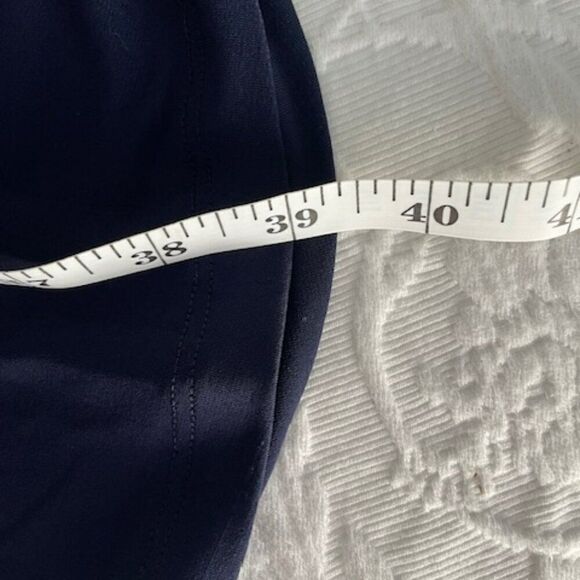 Veronicam Long Blue Maxi Stretchy Flowy Skirt Size Large - Picture 5 of 6